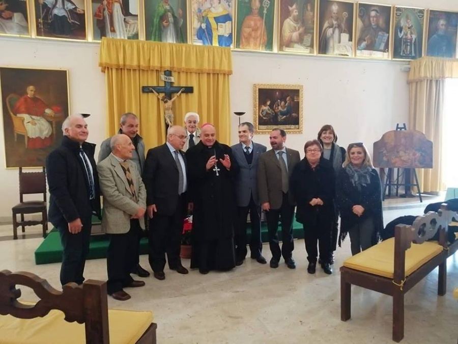 Catania, Aniomrid in udienza privata dall'Arcivescovo Salvatore Gristina